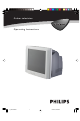 Philips 25PT5307 Operating Instructions Manual