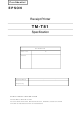 EPSON TM-T81 USER MANUAL Pdf Download | ManualsLib