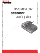 Xerox DocuMate 632 User Manual
