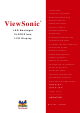 ViewSonic VLED221wm Manualul Utilizatorului