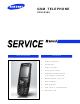 Samsung SGH-E390 Service Manual