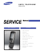 Samsung SGH-J750 Service Manual
