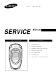 Samsung SGH-X460 Service Manual
