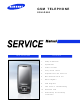 Samsung SGH-D880 Service Manual
