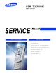 Samsung SGH-D428 Service Manual
