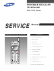 Samsung SCH-1500 series Service Manual