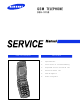 Samsung SGH-X150 Service Manual