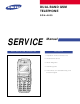 Samsung SGH-A400 Service Manual