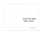 RICCAR RE640 Instruction Manual