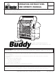 Mr. Heater Portable Buddy MH9B Operating Instructions And Owner's Manual