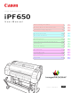 Canon imagePROGRAF iPF750 User Manual