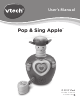 Vtech Pop & Sing Apple User Manual