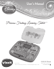Vtech Princess Fantasy Learning Tablet User Manual