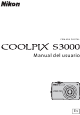 Nikon COOLPIX S3000 Manual Del Usuario