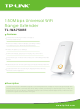 TP-Link TL-WA750RE Datasheet