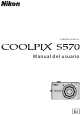 Nikon S570 - Coolpix Digital Camera Manual Del Usuario