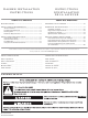 Amana NFW5700B Instructions Manual
