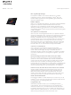 Sony Xperia Tablet Z SGP311U1/B Specification Sheet