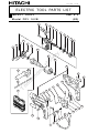 Hitachi FDV16VB Parts List