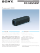 Sony XC-555 Specifications