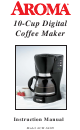 Aroma ACM-640D Instruction Manual