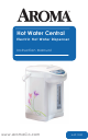 Aroma Hot Water Central AAP-325F Instruction Manual