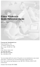Cisco DOC 785983 Quick Reference Manual