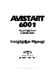 Avital Avistart 6001 Installation Manual