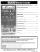 Sears Kenmore Air Conditioner Owner's Manual