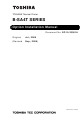 Toshiba B-SA4T Series Option Installation Manual