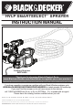 Black & Decker SmartSelect BDPH400 Instruction Manual