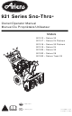 ARIENS SNO-THRO DELUXE 24 SERVICE MANUAL Pdf Download | ManualsLib