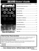 Sears Kenmore Room Air Conditioner Owner's Manual