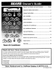 Sears Kenmore Room Air Conditioner Owner's Manual