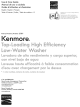 KENMORE 2130 Series Use & Care Manual