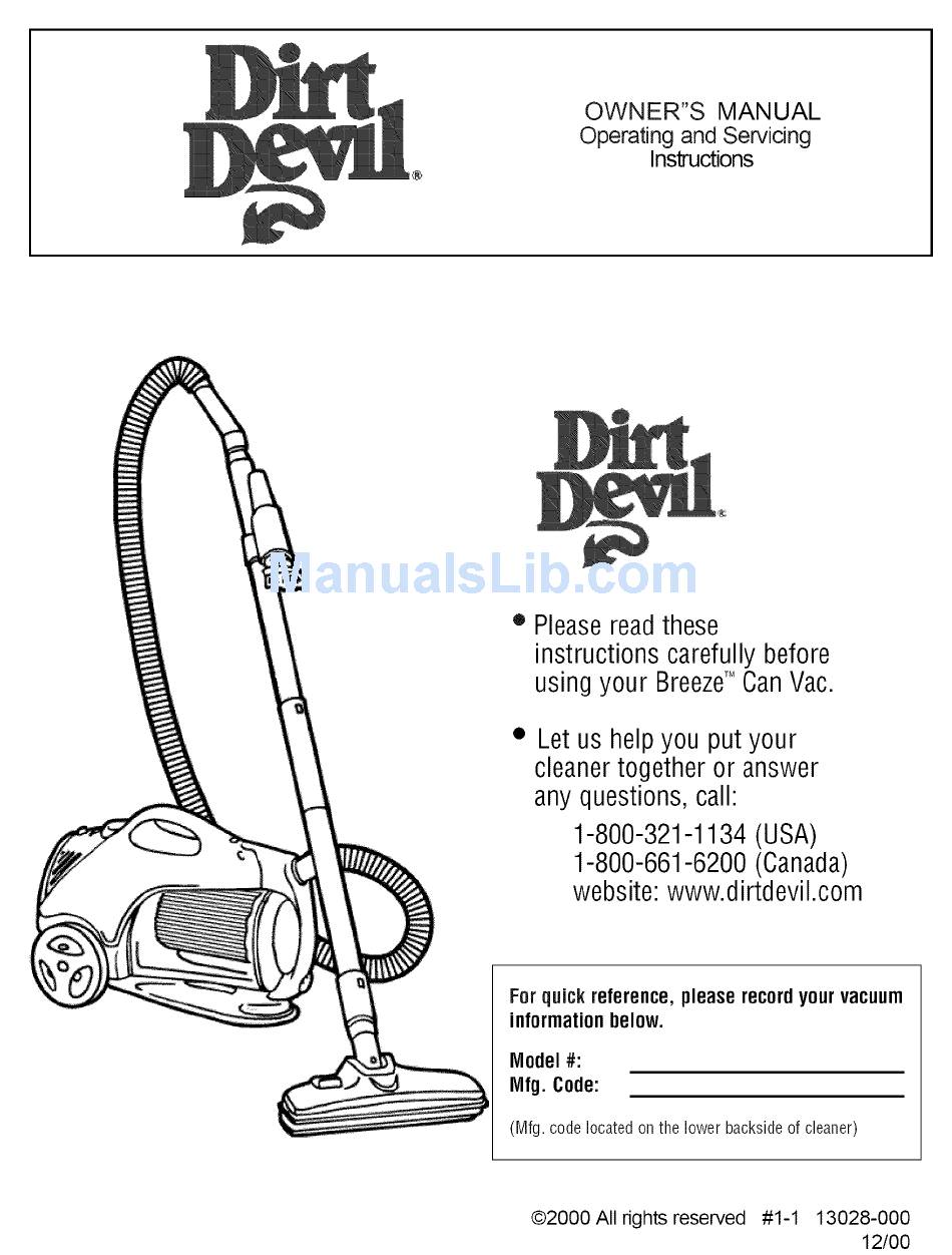 Page 9 Of Dirt Devil Carpet Cleaner Carpet Shampooer User Guide Manualsonline Com