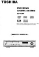 Toshiba SD-43HK Owner's Manual