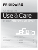 Frigidaire Microwave Oven Use & Care Manual