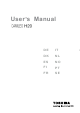 Toshiba H20 User Manual