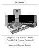 Motorola 110502USM001 - Vanguard 60 Router User Manual