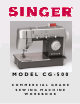 Singer CG-500 Commercial Grade Workbook