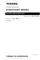 Toshiba B-SX6T SERIES System Mode Manual