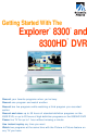 Scientific Atlanta Explorer 8300HD Getting Started Manual