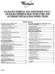Whirlpool Air Conditioner Installation Manual