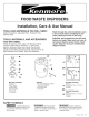 KENMORE 6010 Installation, Care & Use Manual