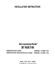 KitchenAid KHMS 105 Installation Instructions Manual