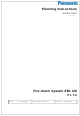 Panasonic EBL128 Planning Instructions