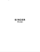 Singer 591 Operator's Manual