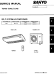 Sanyo TS2432 Service Manual