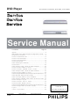 Philips DVP3020K Service Manual